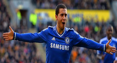 مورينيو: هازارد لا يقل عن رونالدو وميسي